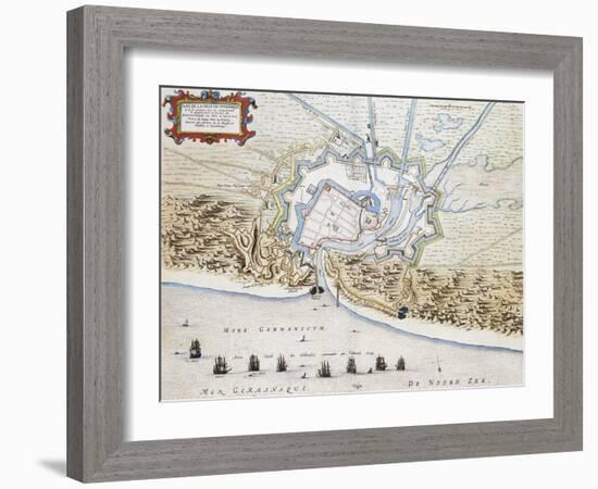 City of Dunkirk-Jan Blaeuw-Framed Giclee Print