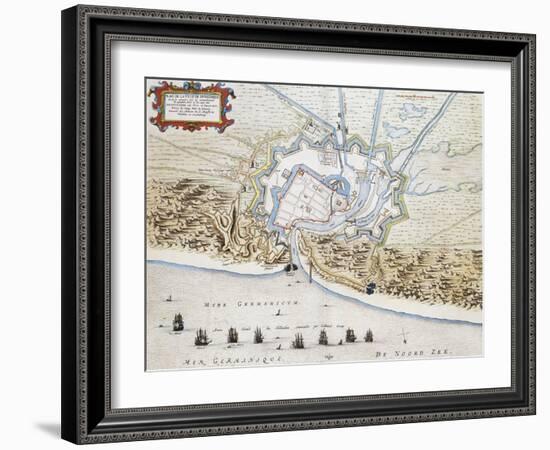 City of Dunkirk-Jan Blaeuw-Framed Giclee Print