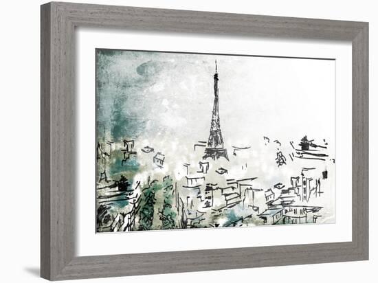 City Of Eiffel-OnRei-Framed Art Print