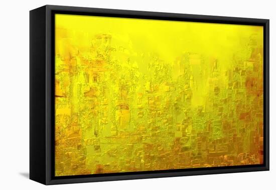 City of Joy 2013-Rabi Khan-Framed Stretched Canvas