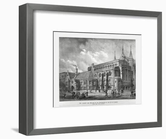 City of London Library and Museum, 1886-Unknown-Framed Giclee Print