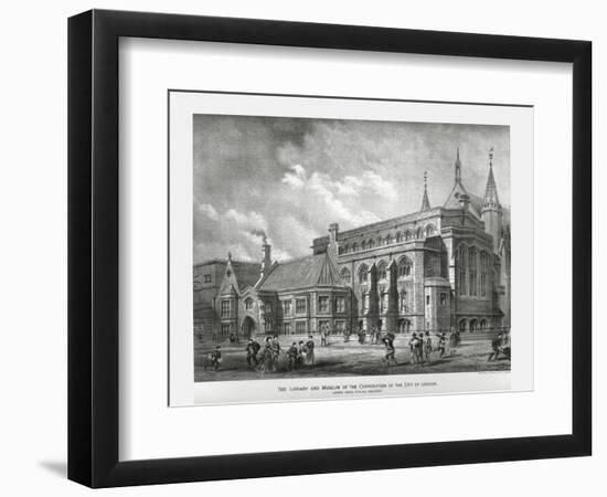 City of London Library and Museum, 1886-Unknown-Framed Giclee Print