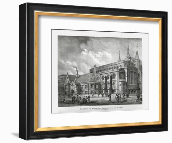 City of London Library and Museum, 1886-Unknown-Framed Giclee Print