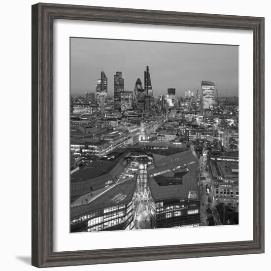 City of London Skyline, London, England-Jon Arnold-Framed Photographic Print