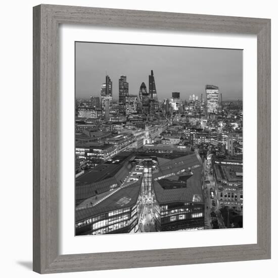 City of London Skyline, London, England-Jon Arnold-Framed Photographic Print