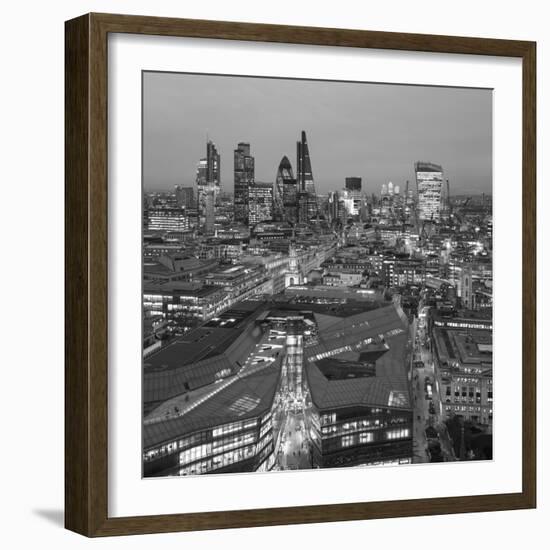 City of London Skyline, London, England-Jon Arnold-Framed Photographic Print