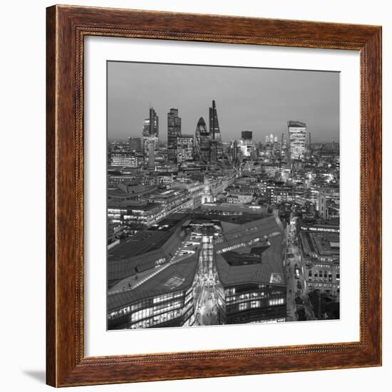 City of London Skyline, London, England-Jon Arnold-Framed Photographic Print