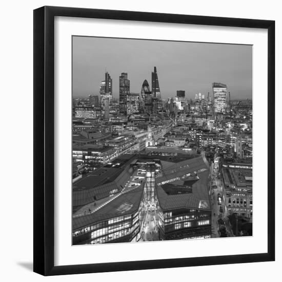 City of London Skyline, London, England-Jon Arnold-Framed Photographic Print