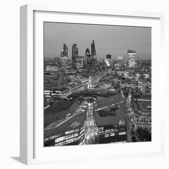 City of London Skyline, London, England-Jon Arnold-Framed Photographic Print