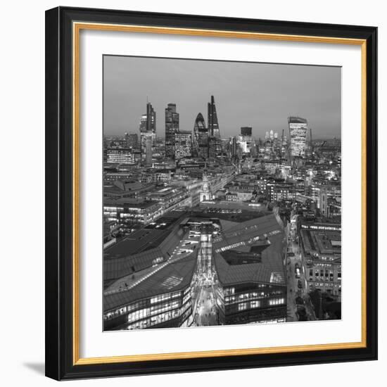 City of London Skyline, London, England-Jon Arnold-Framed Photographic Print