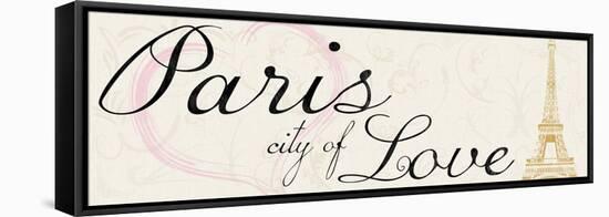 City of Love-Lauren Gibbons-Framed Stretched Canvas