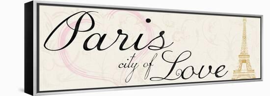 City of Love-Lauren Gibbons-Framed Stretched Canvas