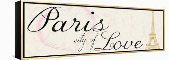 City of Love-Lauren Gibbons-Framed Stretched Canvas