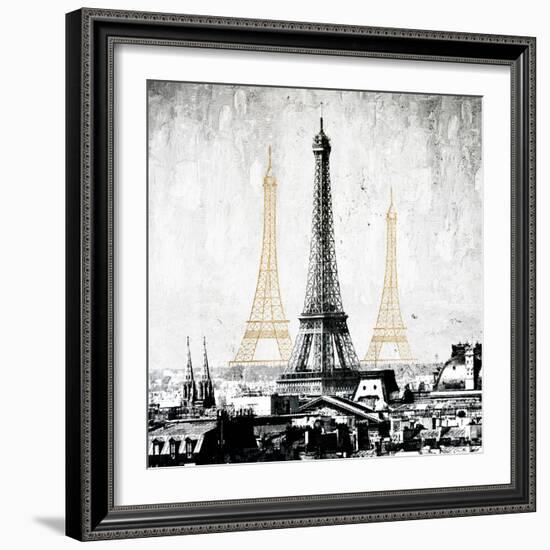 City of Love-Kimberly Allen-Framed Art Print