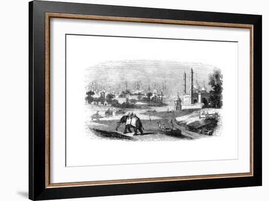 City of Lucknow, India, 1847-Robinson-Framed Giclee Print