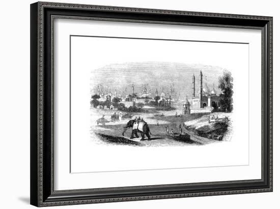 City of Lucknow, India, 1847-Robinson-Framed Giclee Print