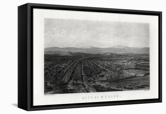 City of Mexico, 1883-Henry Adlard-Framed Premier Image Canvas