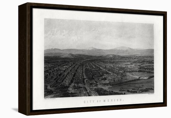 City of Mexico, 1883-Henry Adlard-Framed Premier Image Canvas