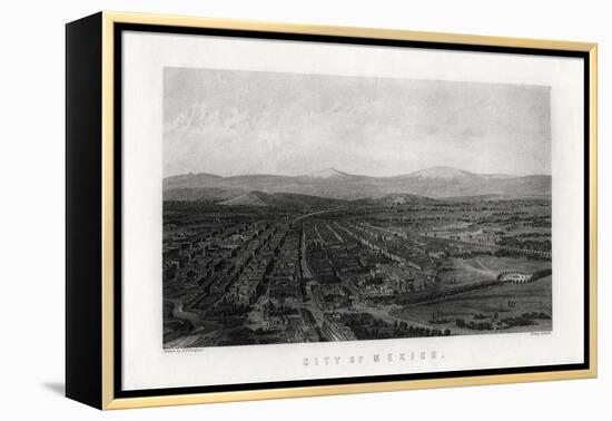 City of Mexico, 1883-Henry Adlard-Framed Premier Image Canvas