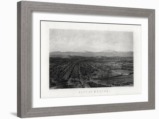 City of Mexico, 1883-Henry Adlard-Framed Giclee Print