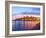 City of Miami Florida Summer Sunset Panorama-Fotomak-Framed Photographic Print