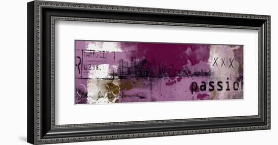 City of Passion II-Lucy Cloud-Framed Art Print