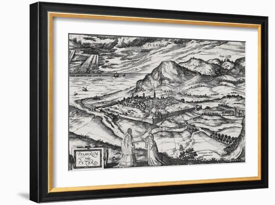 City of Pesaro-Joris Hoefnagel-Framed Giclee Print