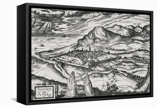 City of Pesaro-Joris Hoefnagel-Framed Premier Image Canvas