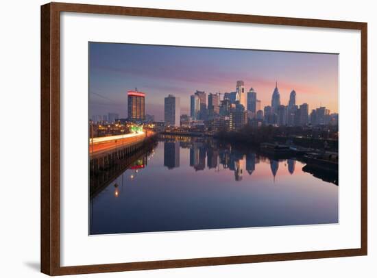 City of Philadelphia.-rudi1976-Framed Premium Photographic Print