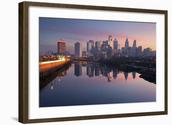 City of Philadelphia.-rudi1976-Framed Premium Photographic Print