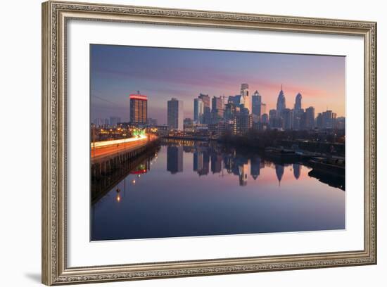 City of Philadelphia.-rudi1976-Framed Photographic Print