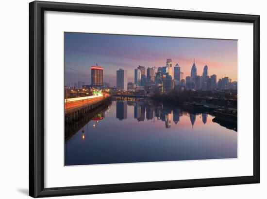 City of Philadelphia.-rudi1976-Framed Photographic Print