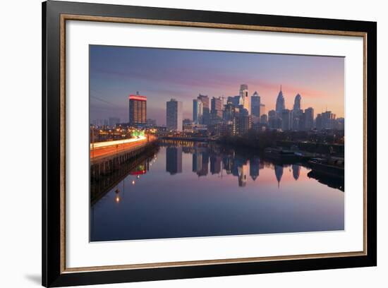 City of Philadelphia.-rudi1976-Framed Photographic Print