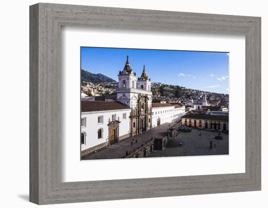 City of Quito, the Historic Centre of Quito Old Town, Pichincha Province, Ecuador, South America-Matthew Williams-Ellis-Framed Photographic Print