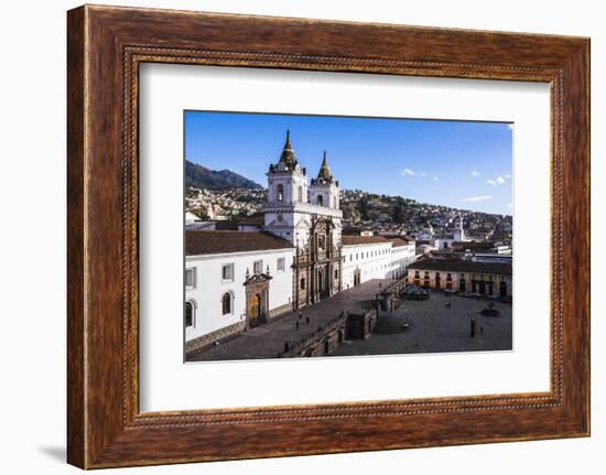 City of Quito, the Historic Centre of Quito Old Town, Pichincha Province, Ecuador, South America-Matthew Williams-Ellis-Framed Photographic Print