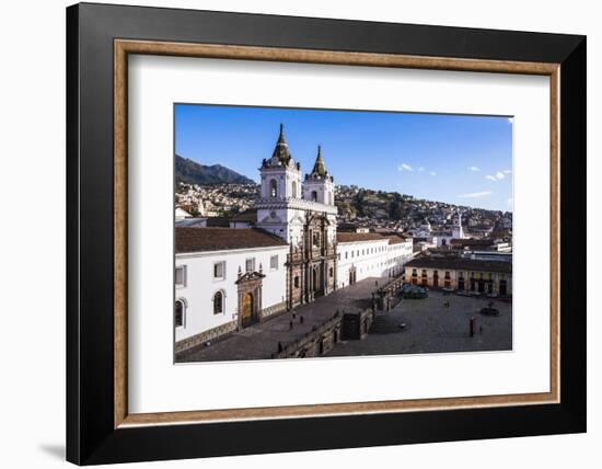 City of Quito, the Historic Centre of Quito Old Town, Pichincha Province, Ecuador, South America-Matthew Williams-Ellis-Framed Photographic Print