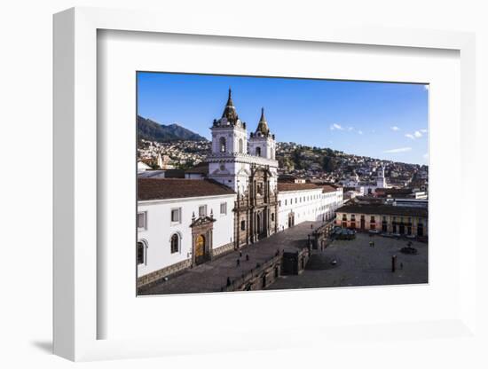 City of Quito, the Historic Centre of Quito Old Town, Pichincha Province, Ecuador, South America-Matthew Williams-Ellis-Framed Photographic Print