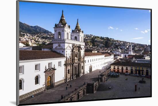 City of Quito, the Historic Centre of Quito Old Town, Pichincha Province, Ecuador, South America-Matthew Williams-Ellis-Mounted Photographic Print