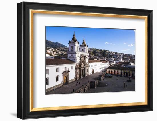 City of Quito, the Historic Centre of Quito Old Town, Pichincha Province, Ecuador, South America-Matthew Williams-Ellis-Framed Photographic Print