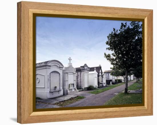 City of the Dead - Cemetery-Carol Highsmith-Framed Stretched Canvas
