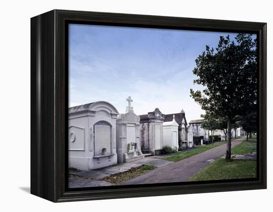 City of the Dead - Cemetery-Carol Highsmith-Framed Stretched Canvas