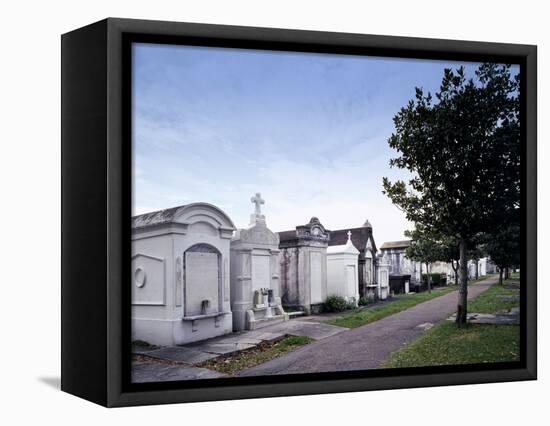 City of the Dead - Cemetery-Carol Highsmith-Framed Stretched Canvas