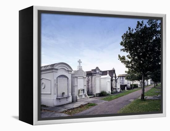 City of the Dead - Cemetery-Carol Highsmith-Framed Stretched Canvas