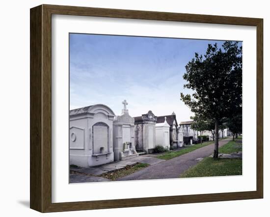 City of the Dead - Cemetery-Carol Highsmith-Framed Photo