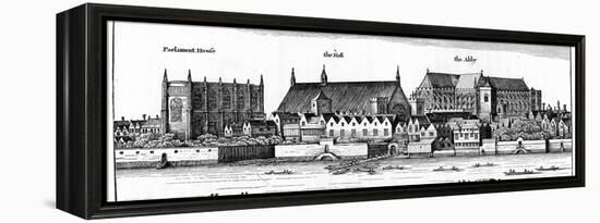 City of Westminster, 1647-Wenceslaus Hollar-Framed Premier Image Canvas