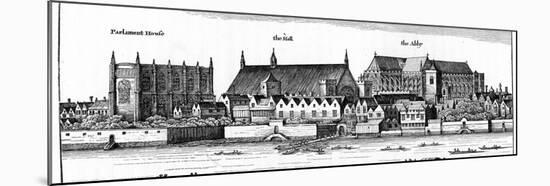 City of Westminster, 1647-Wenceslaus Hollar-Mounted Giclee Print