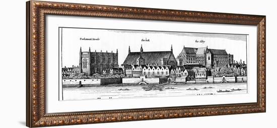 City of Westminster, 1647-Wenceslaus Hollar-Framed Giclee Print