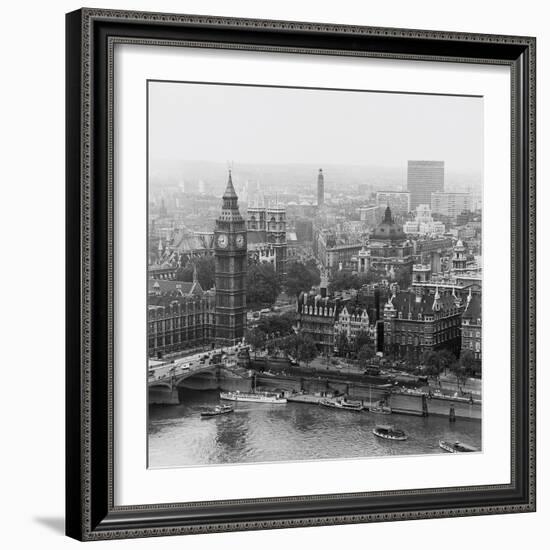 City Of Westminster From The South Bank Of The Thames, 1963-Henry Grant-Framed Giclee Print