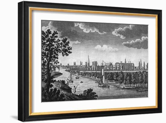 City of York and River Ouse, Yorkshire, c1776-Unknown-Framed Giclee Print