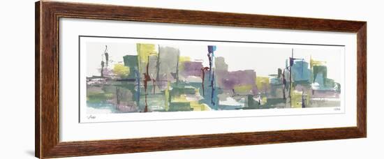 City Olive-Chris Paschke-Framed Limited Edition